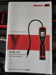 Robinair LD5 Refrigerant Gas Leak Detector Kit w/ Case Manual & Sensor Filters
