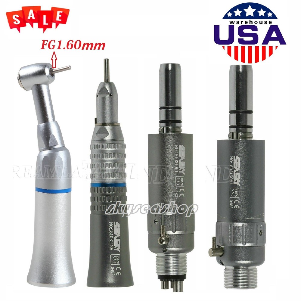 NSK type Dental slow low speed Nosecone/Contra angle fit FG1.60mm/Air Motor 2/4H