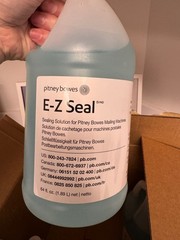 Pitney Bowes 608-0 E-Z Seal ® Solution Original OEM – 2 Half Gallon Bottles