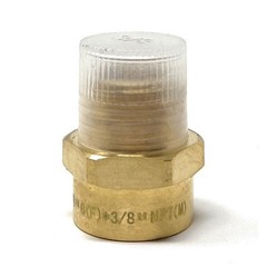 G Thread (Metric BSPP) Female to NPT Male Adapter – Lead Free (3/8″ x 3/8″)