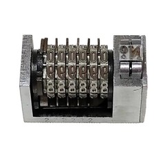 Rotary 6 Digit Numbering Machine 4X8 Backward Printing For Printer Letterpress
