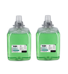 2x GOJO 5263 Green Certified Foam Hand Hair & Body Wash 2000ml FMX-20 Refills