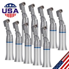 10PCS NSK Style Dental Slow Low Speed Contra Angle Handpiece E-type Latch Attach
