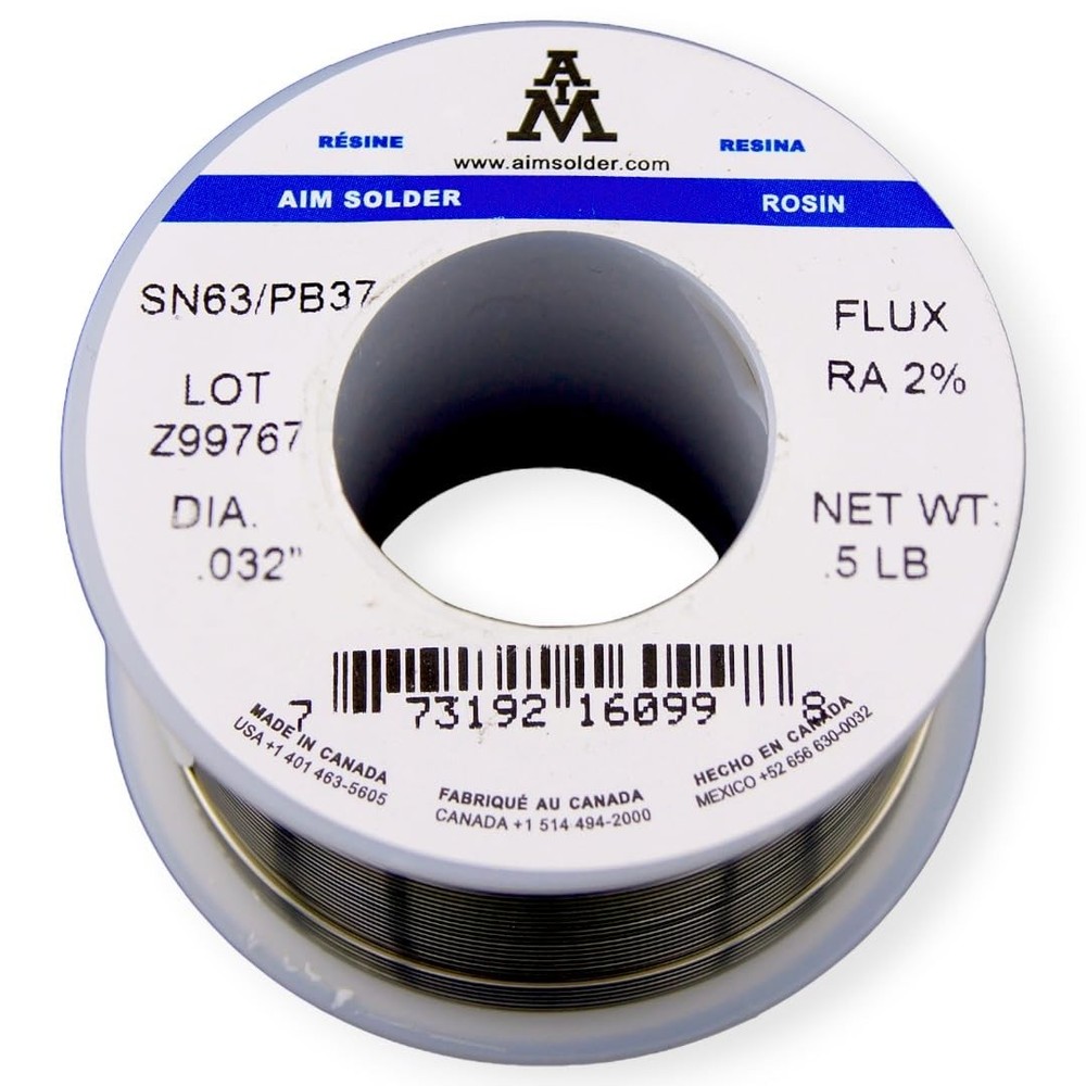AIM 0.032″ 0.5lb Solder Wire