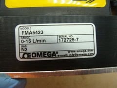 OMEGA MASS FLOW CONTROLLER FMA5400/5500 FMA5423 0-15 L/MIN