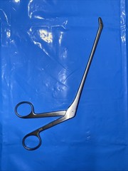7″ Spurling Rongeur, Angled Down, 4mm Bite