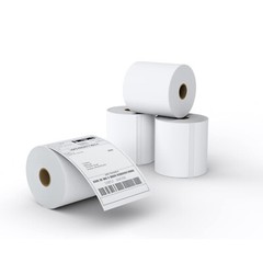 4 Rolls of 450 Direct Thermal Shipping Labels 4×6 for Zebra ZP450 Eltron 2844