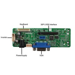 VGA LCD Controller Board For 10.4inch 800×600 NL8060AC31-12 LCD Screen