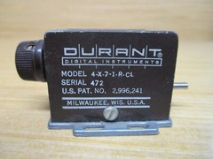 Durant 4-X-7-1-R-CL Counter 4X71RCL Metal Body