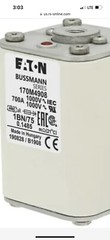 Bussman 170M4908 700A 1,000V 1BN/75 New In The Box
