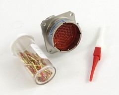 Matrix MS3470L22-55P Mil Spec Connector Receptacle 55 POS + Pin Contacts =NOS=