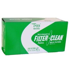 Small Milk Strainer Filter Disks Quick Flow USA Made 4 9/16″ Pack of 200