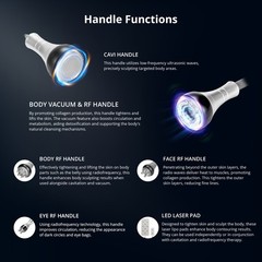 6 in 1 Beauty Machine Multifunction Facial Care Whole Body Massage Ideal Gift US