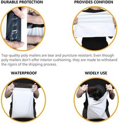 Ultra Heavy Duty 5MIL Poly Mailers Shipping Mailing Poly Bags 19in X 24in