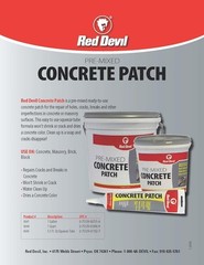 Easy Application 5.5 Oz Concrete Crack Filler – Grey, Interior/Exterior Use