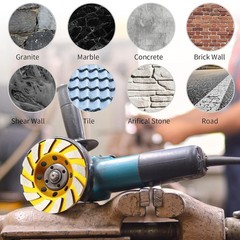 4 Inch Diamond Grinding Cup Wheel – Turbo Segments for Fast Material Removal