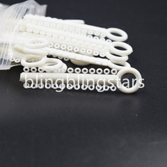 10 Packs 10400 Pcs Dental Orthodontics Elastic Ligature Ties 36 Colors For Chose
