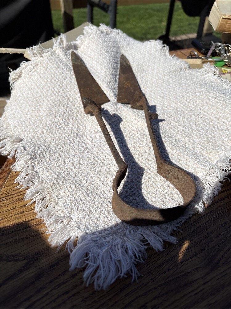 Vintage Antique Metal Shears 12″ Long Wool Sheep Goat Scissors Farm Ranch Tool