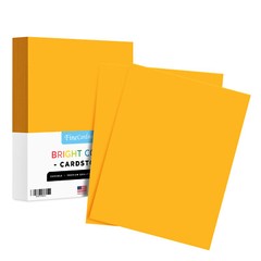 Galaxy Gold Bright Color Cardstock, 65lb Cover (176GSM), 8.5 x 11, 250 Sheets
