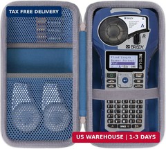 Label Printer Case with Brady M210/M210-LAB/BMP21-PLUS Portable Label Printer…