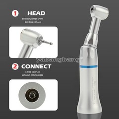 NSK Style Dental Push Button Slow Low Speed Contra Angle Handpiece CA 2.35mm