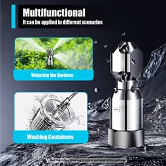 360�� Rotating Tank Washing Spray Nozzle Cleaning Nozzle 3/4 Internal Thread