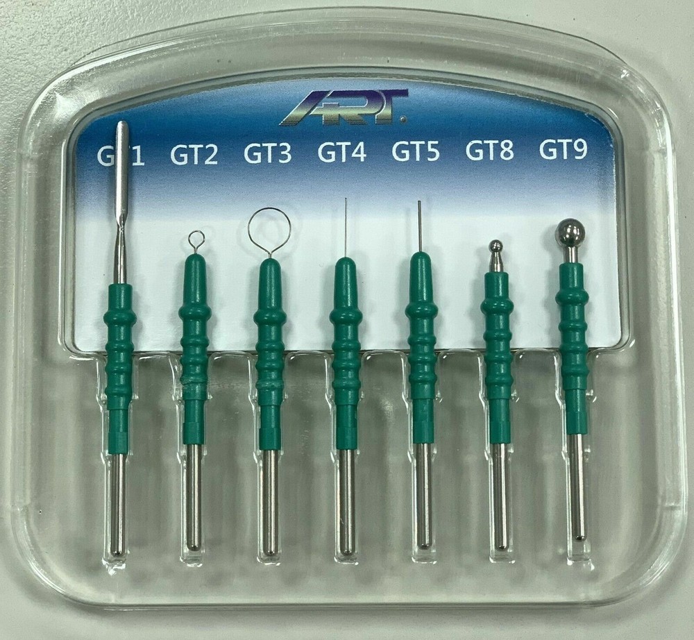 BONART 7 Assorted Dental GREEN Electrode Tips For ART-E1 Electrosurgery Medical