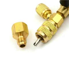New HVAC Tool AC Schrader Valve Core Remover Dual Size 5/16″&1/4″ Port Installer