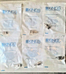 Lot Of 6 Kings Electronics 2065-10-9 RF Coaxial Connector.