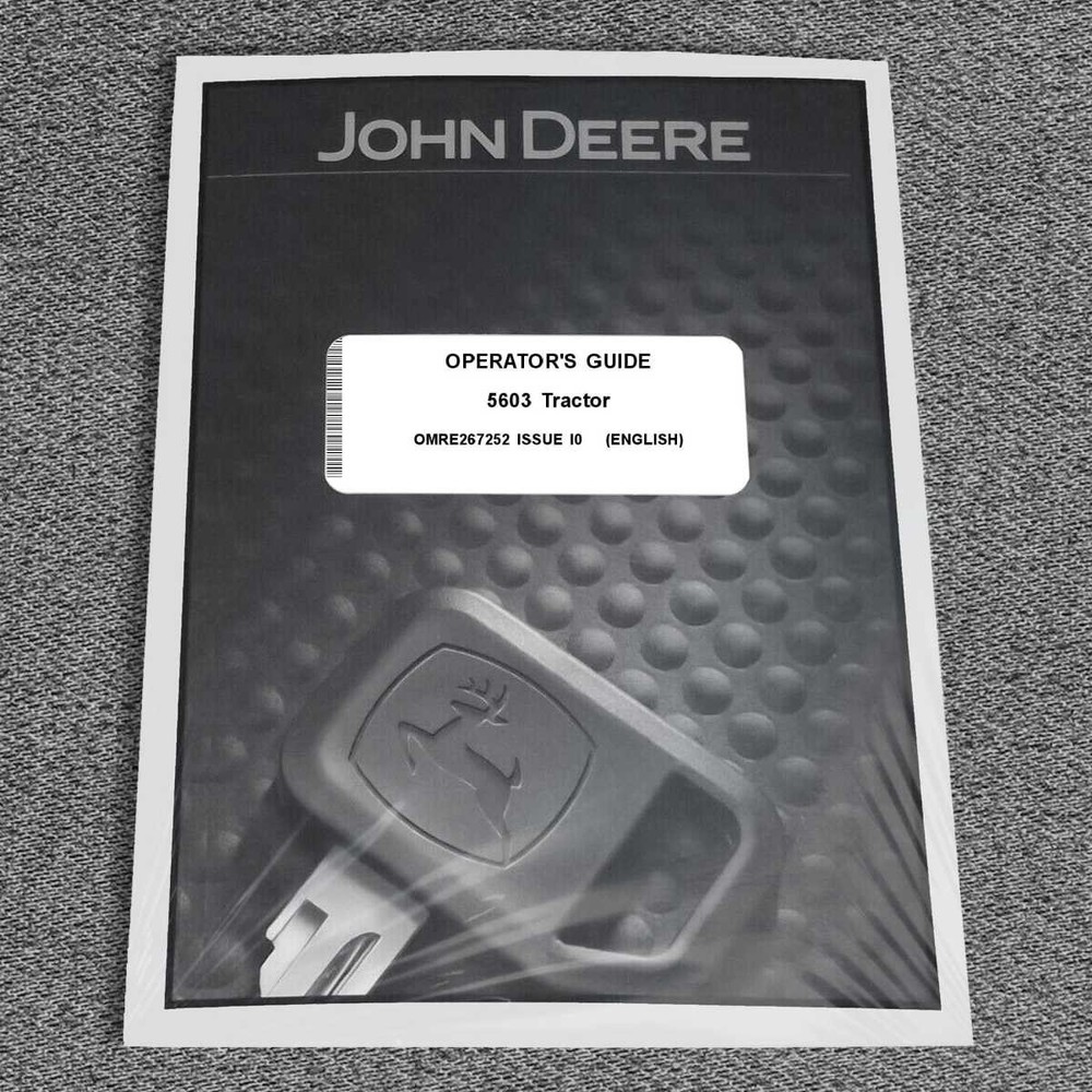 John Deere 5603 Tractor Owners Operators Manual – OMRE267252