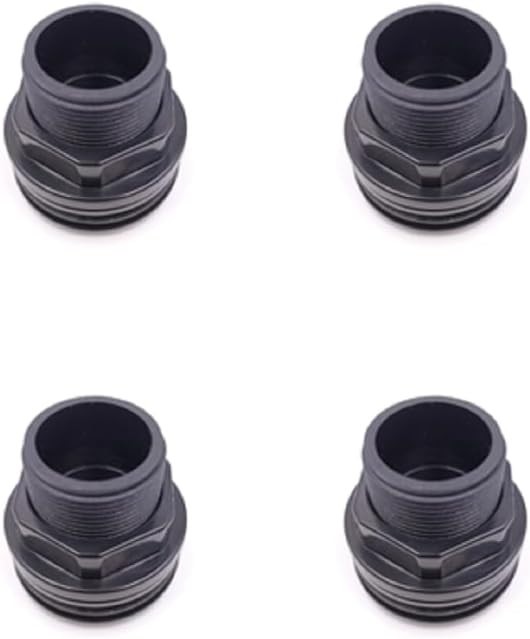 3/4 inch Bulkhead Slip x Slip NPT Standard 2-Pair (4-Pack) NBR Rubber Gasket