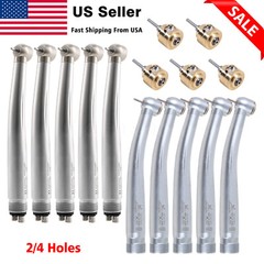 Dental High Speed Air Turbine Handpiece Big Head 2/4Hole For NSK Cartridge