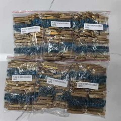 1/2W 1% 1000pcs 100Value Metal Film Resistor Assortment Kit 1Ω ~ 10 mΩ