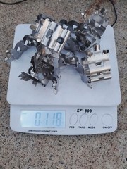 7/8″ Snap-in Stackable Hangers 10 pk Stainless Steel Telecom Support SSH-78 USED