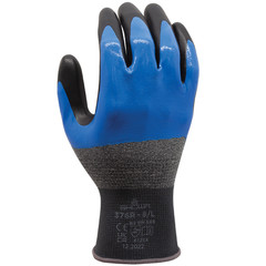 SHOWA 376 Foam Nitrile Palm Coated Glove with 3/4 Nitrile Undercoat – Size XXL