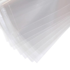 Acid Free 1.496Mil (Single Side) Crystal Sealed Clear Bags for 9X12 Art Prints,