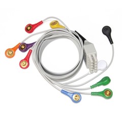 Genuine CONTEC ECG Cable -Compatible with TLC5000, TLC6000, 8000S Holter Monitor