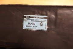 NEW OCAL THOMAS BETTS LB68-4X-G 2″CONDUIT BODY PVC COATED