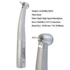 High Speed Handpiece LED Fiber Optic Turbine Mini Head fit Kavo Multiflex LUX