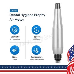 Pieza de mano alta velocidad de fibra óptica LED dental estilo NSK 4 agujeros