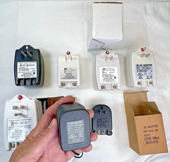 PLUG-IN TRANSFORMER ASSORTMENT *Lot of 8* 12V through 24V See Description