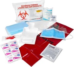 Compact 22-Piece Spill Kit – Ensure Compliance & Safety During Blood Cleanup