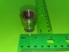1/2 Pex Press Pureflow x 1/2 Female Thread Adapter Brass Viega 6ct for $30