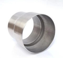 Universal Stainless ID 3.5 inch to OD 4 inch Exhaust Adapter Reducer (3-1/2″ ID