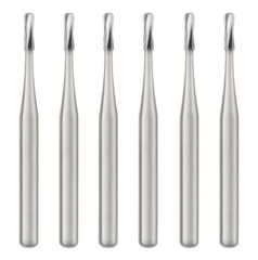 20 245 Carbide Dental Burs – Friction Grip (FG) High-Speed Handpiece Compatible
