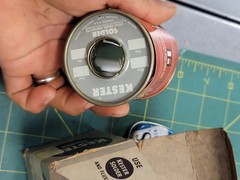 Solder Kester 282 Resin Flux Alloy 66 Core 66 SN 60 Dia. 062 / 16oz. NOS USA