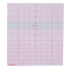 For Contec CMS800G/CMS800F Fetal Monitor Paper 112x100mm 5 Packs 750 Sheets，US