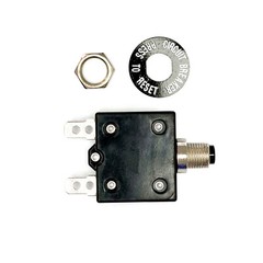 New 15 Amp Push Button Thermal Circuit Breaker 12-32V DC 125-250V Volt AC