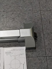 CRP Exit Device Panic Bar 36" 5000EO36-ALUM