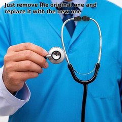 6pcs Ear Tips Replacement for EKO CORE 500 Digital Stethoscope, Silicone…